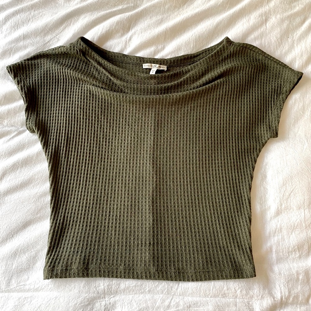 Express Cowl Neck Top
